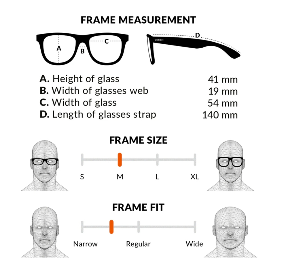 Очки поляризационные Leech Eyewear REFLEX YELLOW