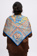 Платок «Мозаика Херсонеса» 100% шёлк