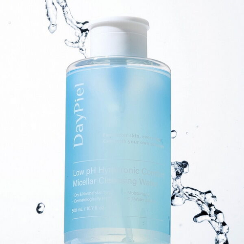 Успокаивающая мицеллярная вода с гиалуроновой кислотой DayPiel Low pH Hyaluronic Comfort Micellar Cleansing Water, 500мл