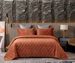 Покрывало 240x260 Sofi De MarkO Нобилис медное