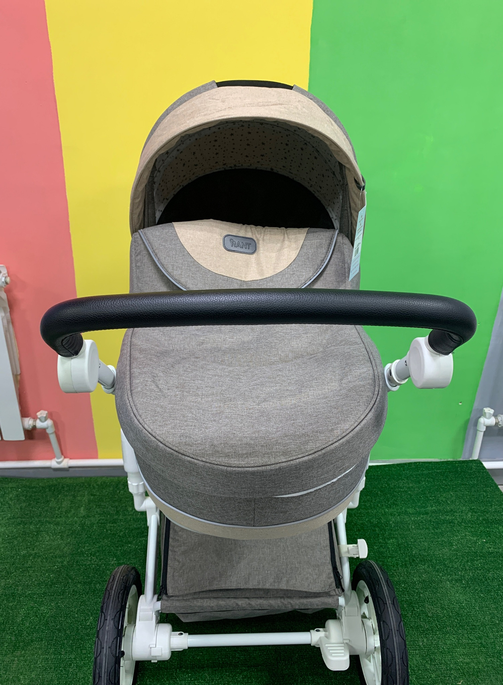 Коляска детская Rant "BALLADA" RA207 2 in 1 brown