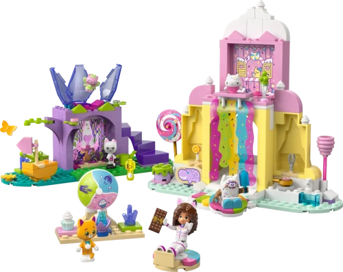 Конструктор LEGO Gabby's Dollhouse 11205 Гора сладостей и Кошачий сад