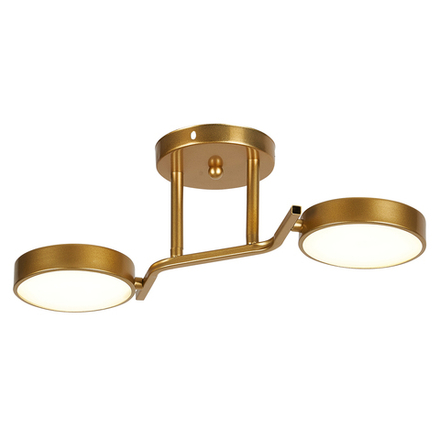 Светодиодный светильник на штанге 24Вт, 1920Лм, 4500К, Ra>80, металл/пластик, шампань