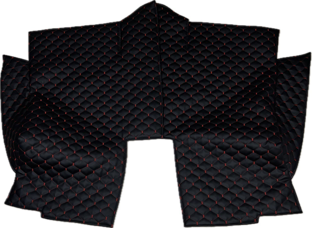 Коврики (утеплитель) под сиденья УАЗ 452 Буханка (красная нить Рубин)