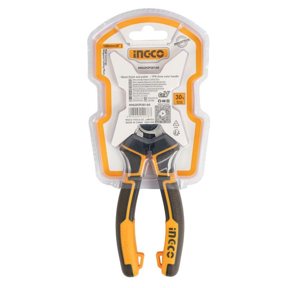 Бокорезы INGCO INDUSTRIAL 160 мм усиленные