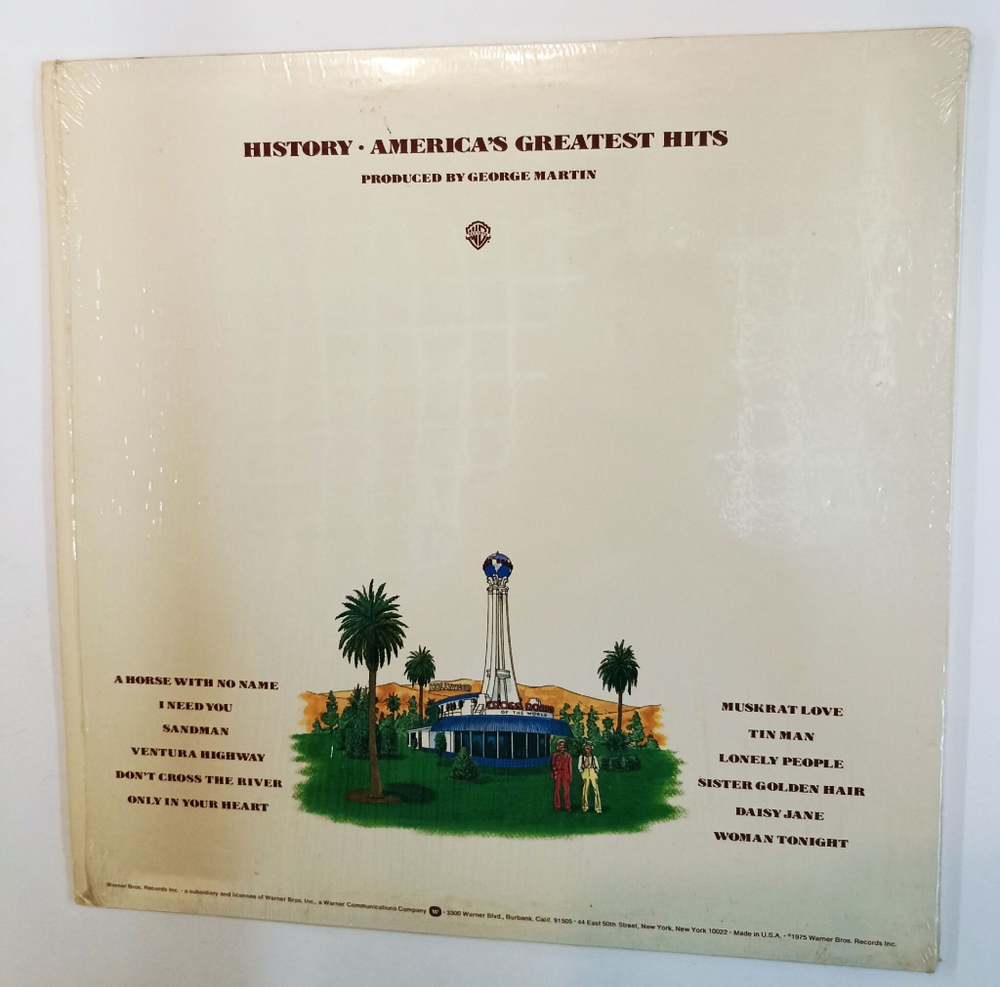 Винтажная виниловая пластинка LP America History Americas Greatest Hits (USA 1975)