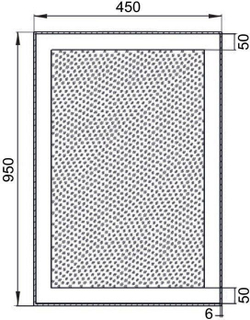 Зеркало Aquanet Алассио 4595 LED