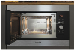 Встраиваемая микроволновая печь СВЧ Hotpoint MF20G IX HA, нержавеющая сталь