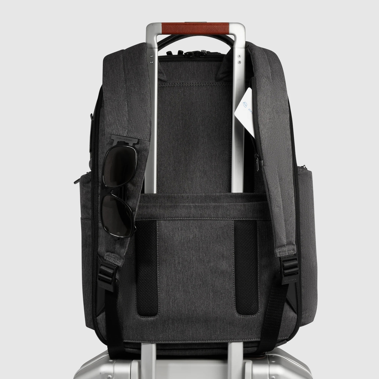 Рюкзак для ноутбука Piquadro BRIEF2 BagMotic/Grey-Nero