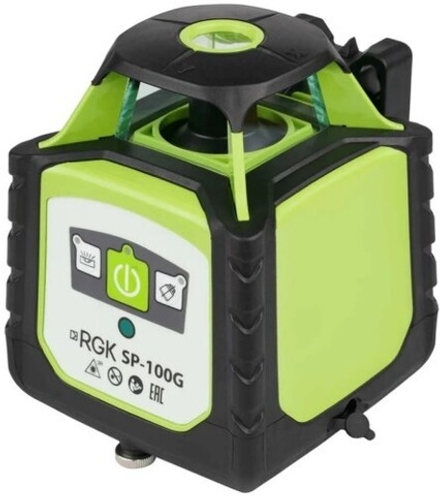 Лазерный уровень RGK SP 100G ротационный 751896