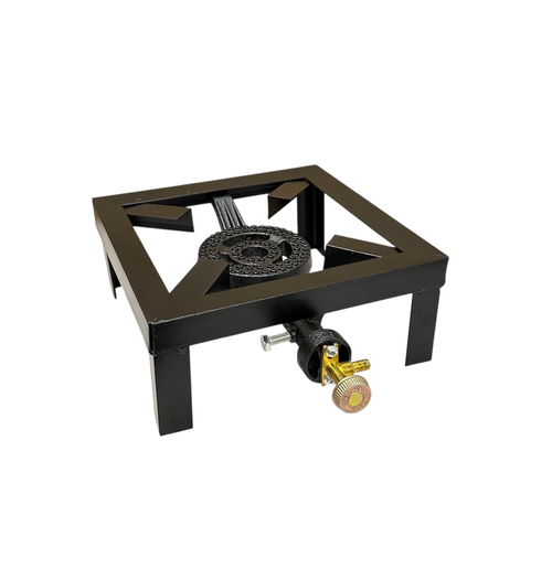 Плита газовая портативная чугунная "Умница" модель ПГЧ-21Р-3кВт-2,6/3кПа