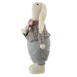 GAEM Игрушка набивная "Заяц/Зайка", L16 W10 H35 см, 2в.