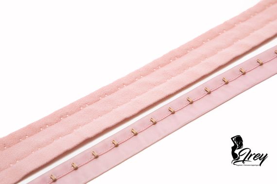 Крючки/петли на ленте, двухрядные, Arta-F, лотос 019