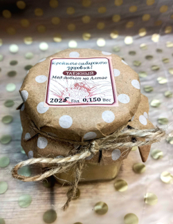 Набор натурального Алтайского меда, 3 баночки по 150 гр.