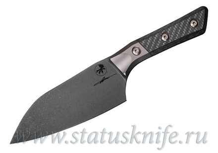 Нож Microtech Kitchen Santoku DLC Bolster Signature 3200B-1DLCCFS