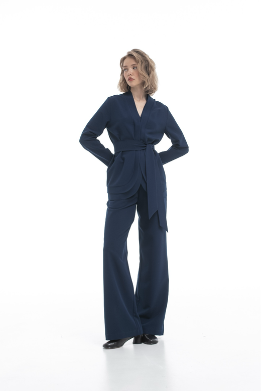 Костюм кимоно и брюки клеш