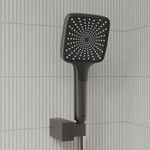 Душевая система 35к IDDIS PARGM02i67 "Parker" лейка "Тропический душ" встраиваемая ГРАФИТ матовый