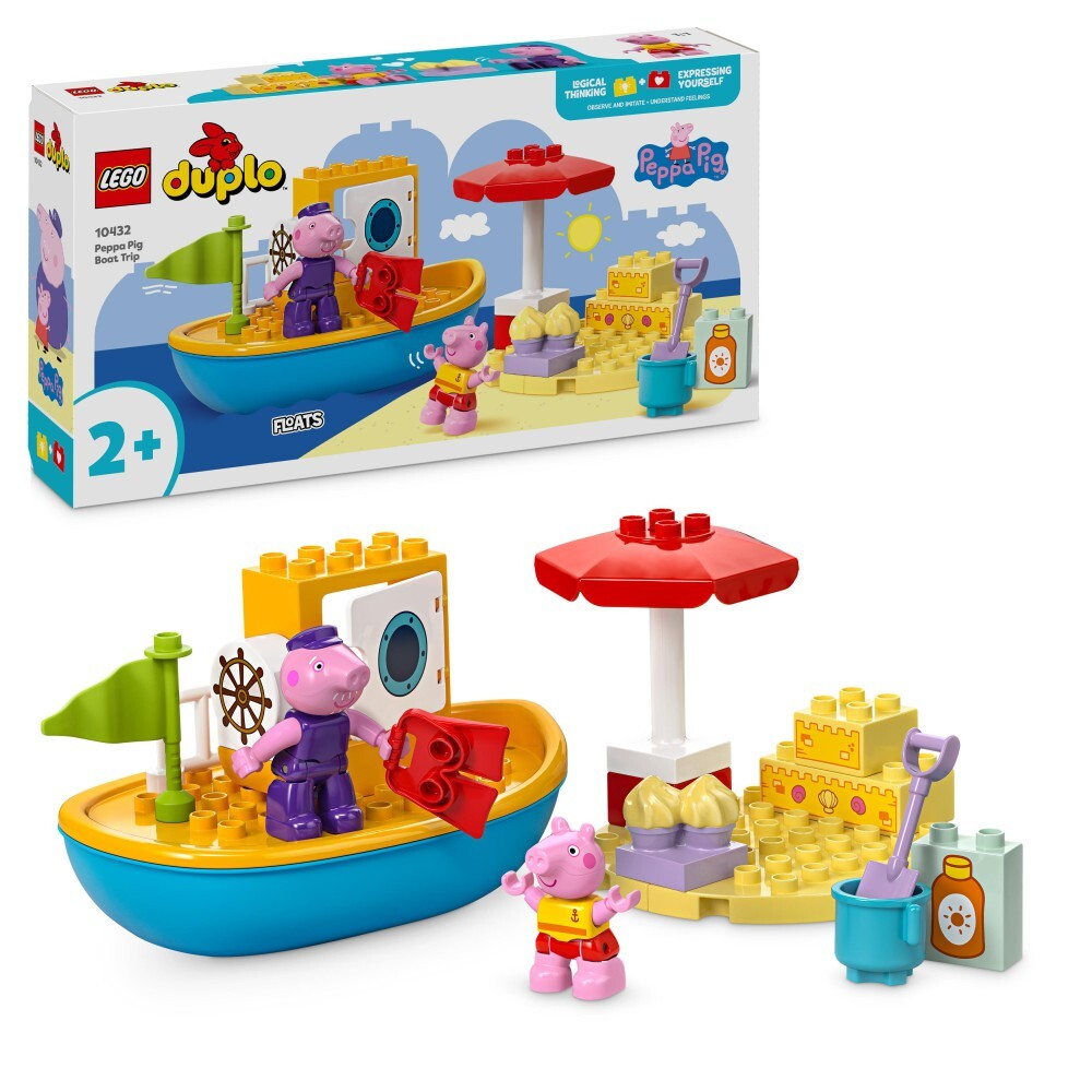 LEGO DUPLO Пеппа - Пеппа и путешествие на лодке 10432 / артикул   10432  / GTIN 5702017583877