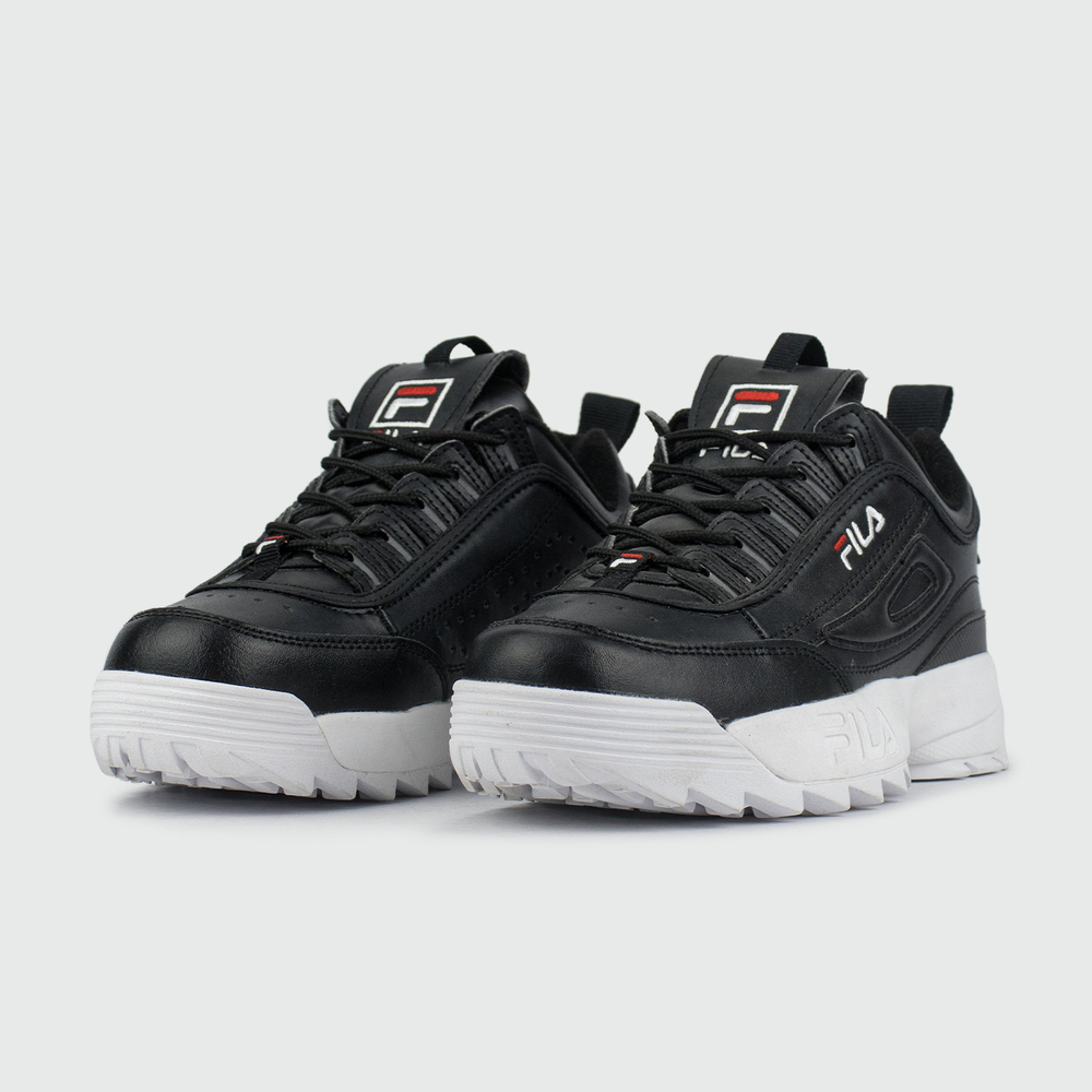 Кроссовки FILA Disruptor 2 Wmns Black Matt / White
