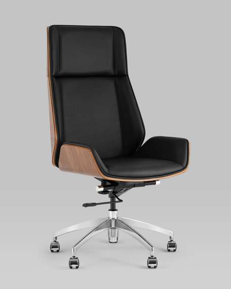 Кресло руководителя Crown черное