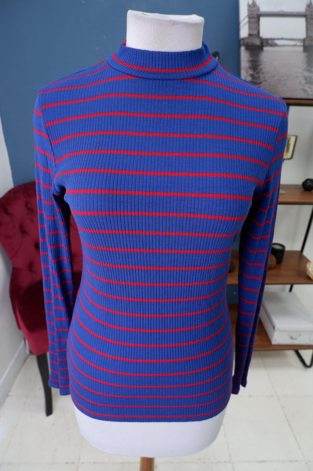 Джемпер Cache Cache в полоску 46 размер