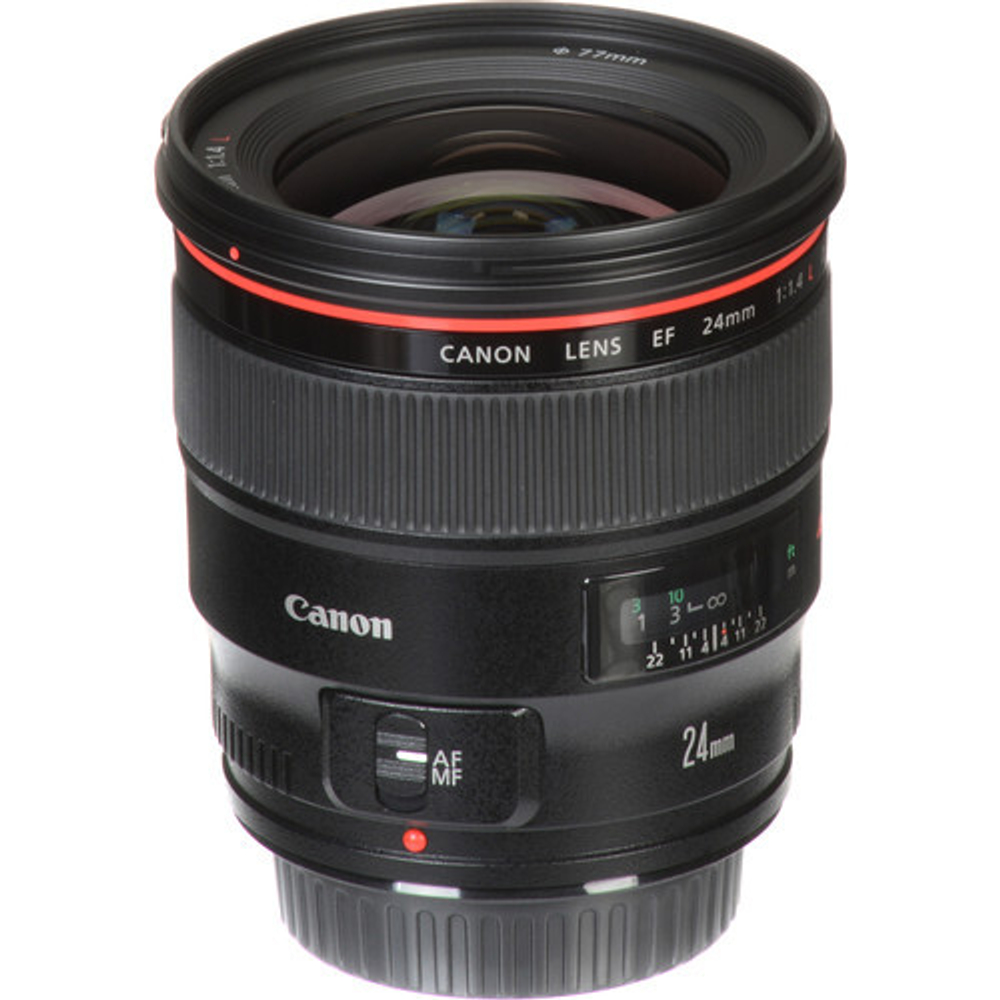 Объектив Canon EF 24mm f/1.4L II USM, черный