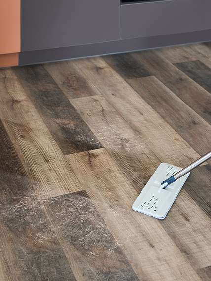 Швабра с отжимом и ведром cleanup, 7 л.