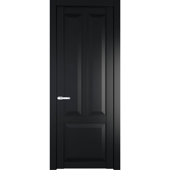 Межкомнатная дверь эмаль Profil Doors 1.8.1PD блэк глухая