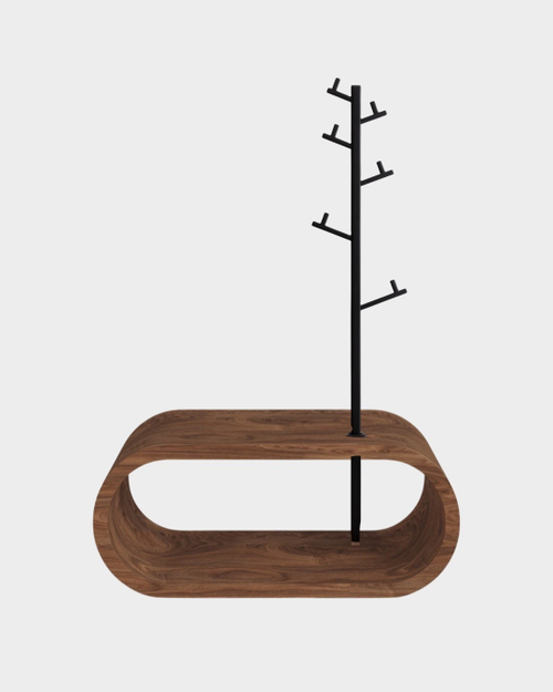 Тумба "Цикл" с вешалкой малая