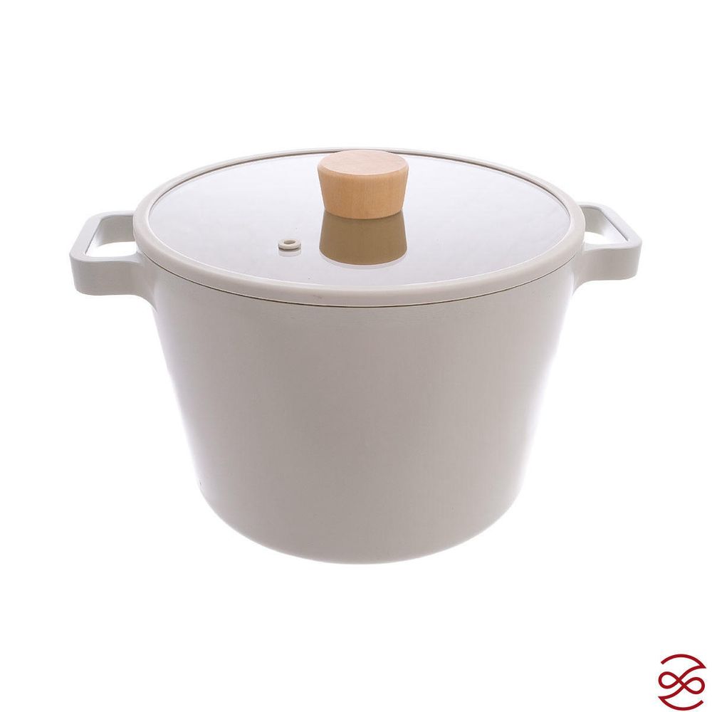 Кастрюля со стеклянной крышкой Neoflam Fika 4,7 л, 22 см (индукция)