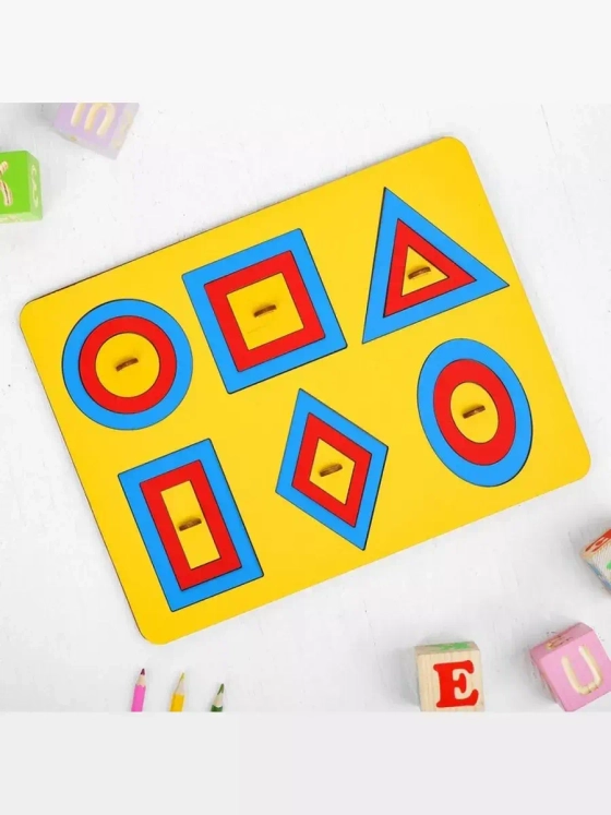 Рамка-вкладыш Монтессори Паутинки МИКС