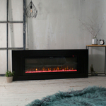 Каминокомплект Real Flame Stockholm 50 BLM с очагом Saphir 50