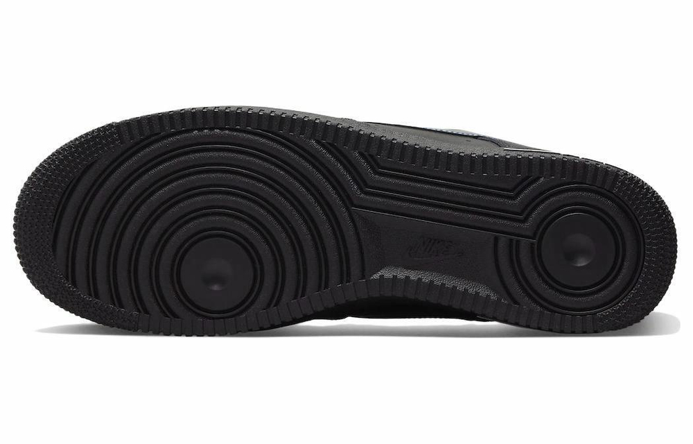 Кроссовки Nike Air Force 1 Low "Black Blue Lightning"