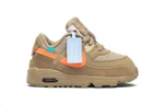 Baby Nike Air Max 90 The Ten OFF-WHITE Desert Ore low-top running shoes Desert Yellow