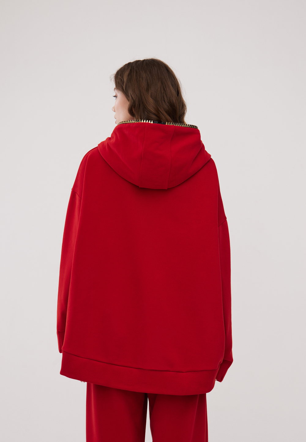 Худи WEST-2 Спорт Шик Красный