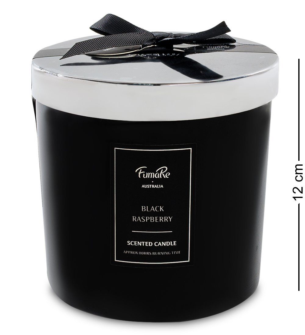 FumaRe KV-20 Свеча в стекле с крышкой «Ежевика с ванилью»