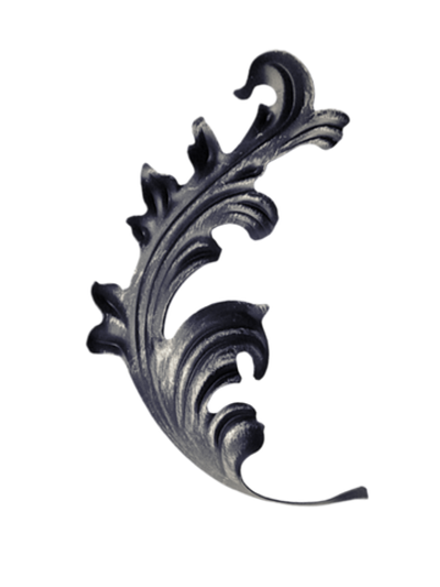 Кованый лист 185х105 Левый