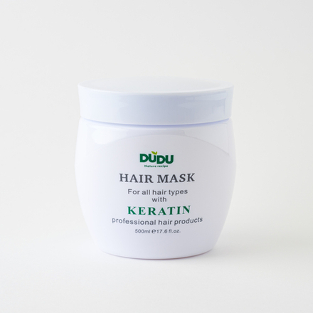 Dudu, маска для волос с кератином "KERATIN" PROF, 500 мл.