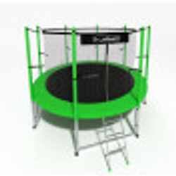 Батут i-jump classic light 14ft green