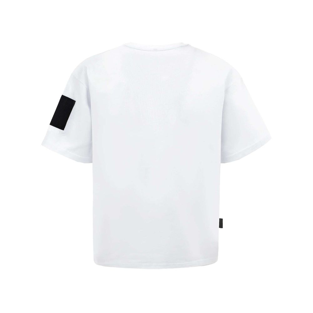 Купить Футболка Heartz Wave Logo Black Series Белая Футболка Heartz Wave Logo Black Series Белая