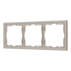 Рамка пластиковая FRM-NOBE-SFPL-3-CA (Arlight, -) 059458