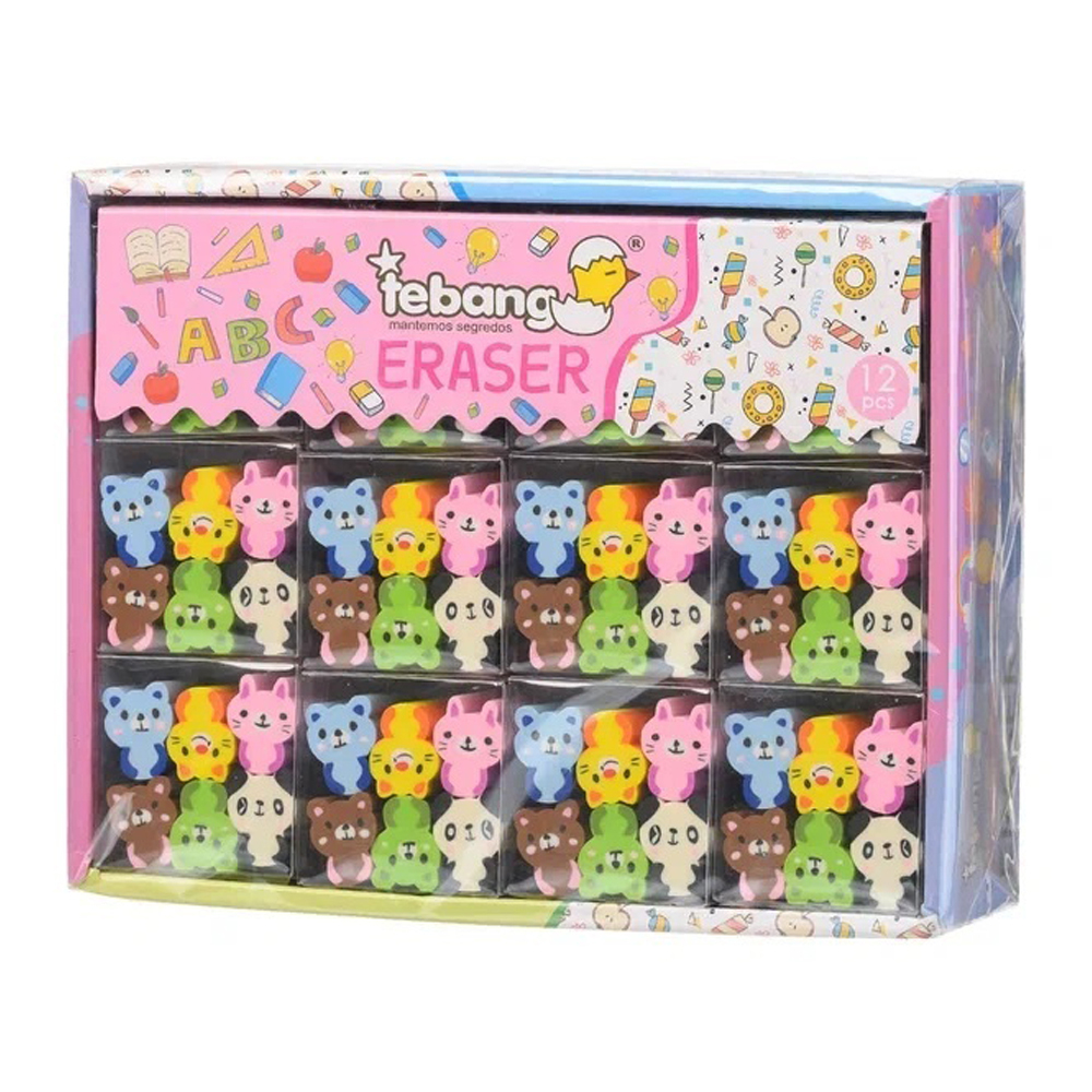 Ластик Basir, фигурный, серия "Животные", корпус с рисунком, 4.8*2 см