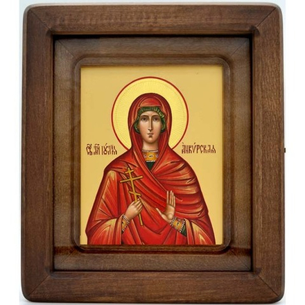 Иулия Анкирская. Рукописная икона.