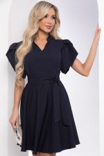 Платье "Бритни" НЬЮ (темно-синее) П8379 LT Collection