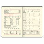 Ежедневник недатированный БОЛЬШОЙ ФОРМАТ 210х297мм А4, BRAUBERG Iguana, 160л, синий, 114451