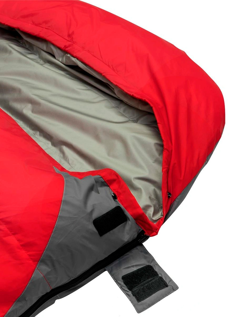 Спальный мешок пуховый Premier Fishing (190+30)х80см (t-25C) красный (PR-YJSD-32-R)