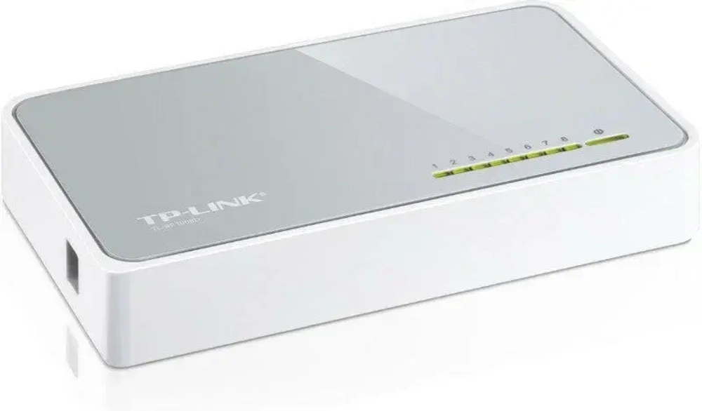 Коммутатор TP-Link TL-SF1008D 8x100Мбит/с неуправляемый