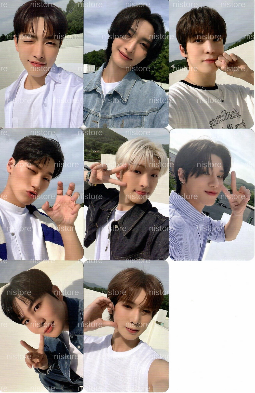 Фотокарты ATEEZ Nacific Summer Vibe