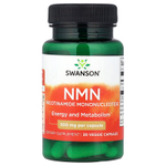 Swanson Vitamins, NMN, 300 мг, 30 растительных капсул
