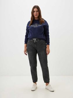 Джинсы на резинке больших размеров